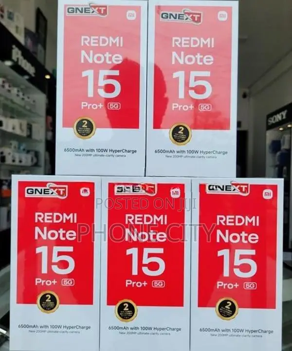 Xiaomi Redmi Note 15 Pro+ 5G 12GB RAM 512GB (Brand New)