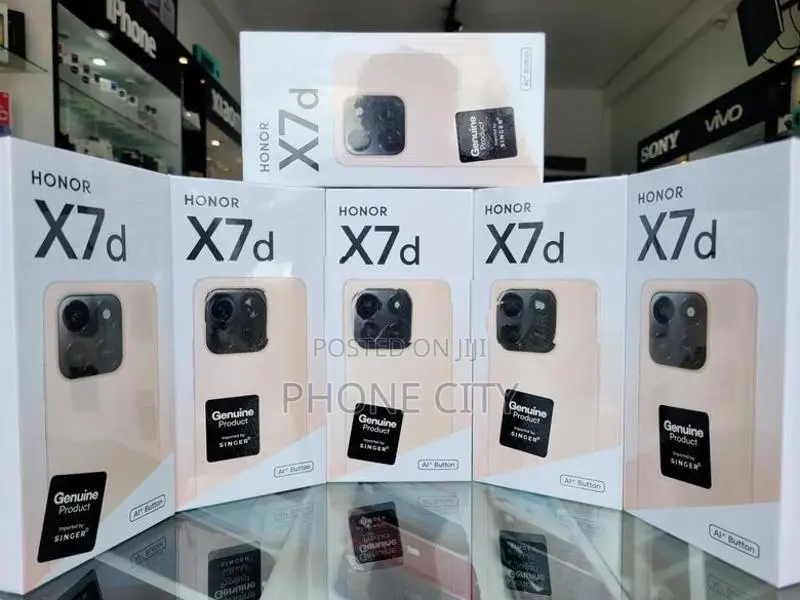 Honor X7D 256GB Gold (Brand New)