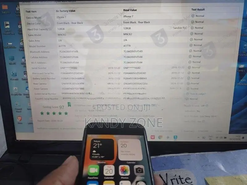 Apple iPhone 7 128GB Full Set (Used)