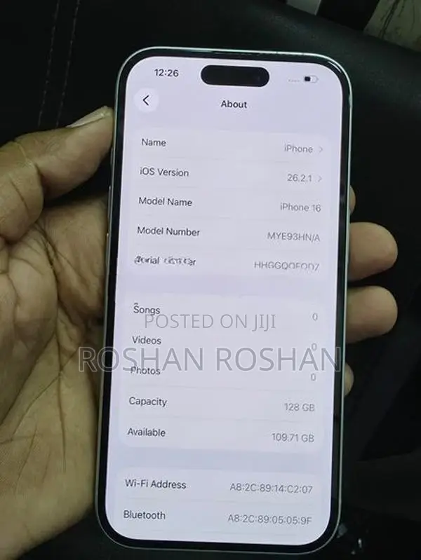 Apple iPhone 16 (Used)