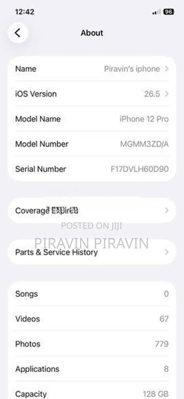 Apple iPhone 12 Pro (Used)