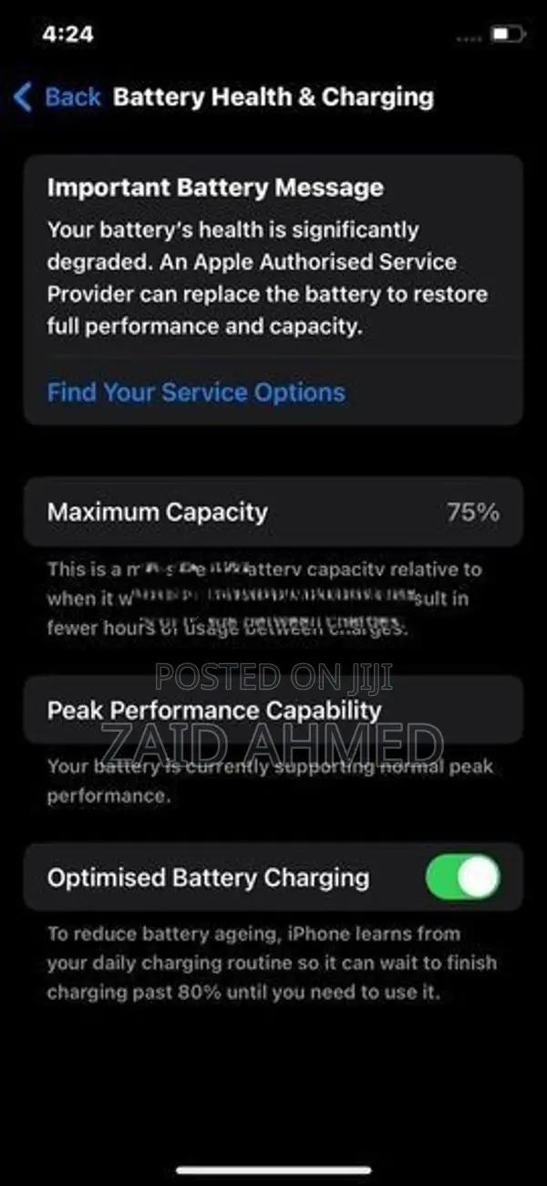 Apple iPhone XS (Used)