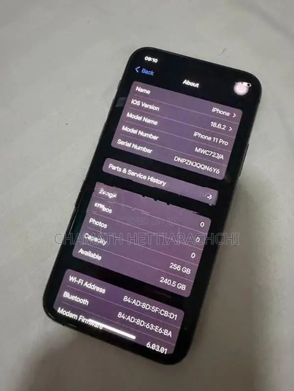 Apple iPhone 11 Pro 256GB (Used)