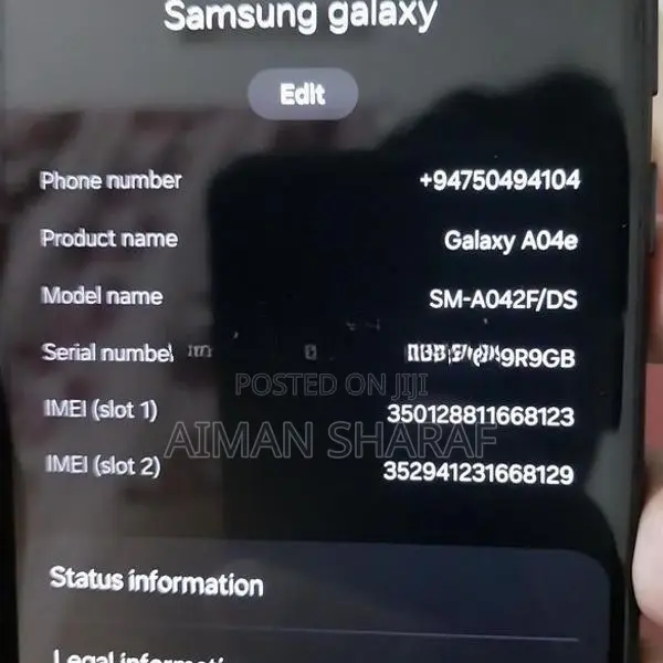 Samsung Galaxy A04e (Used)
