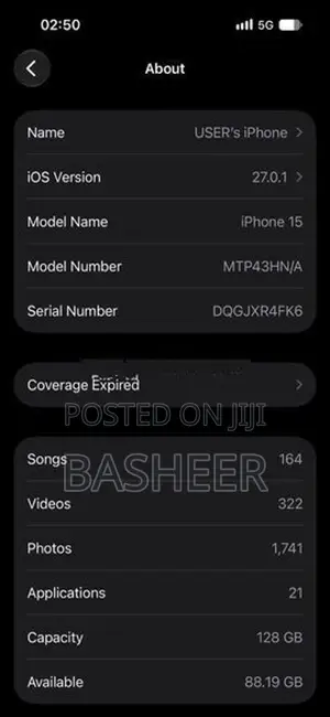 Apple iPhone 15 HA (Used)