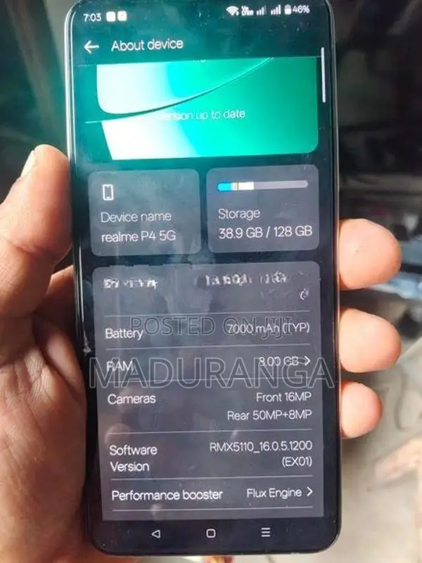 Realme p4 Gaming Device (Used)