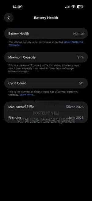 Apple iPhone 16 Pro Max 256GB (Used)