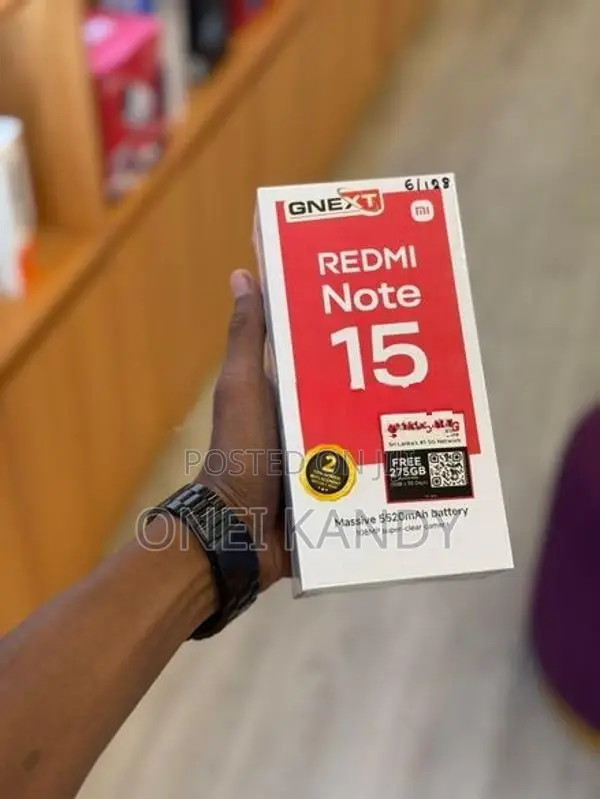 Xiaomi Redmi Note 15 5G 6GB 128GB (Brand New)