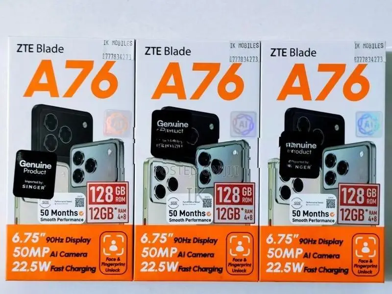 ZTE Blade A76 128GB (Brand New)