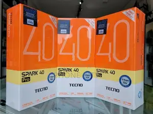 Tecno Spark 40 Pro 256GB Black (Brand New)