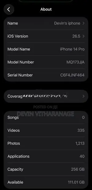 Apple iPhone 14 Pro (Used)