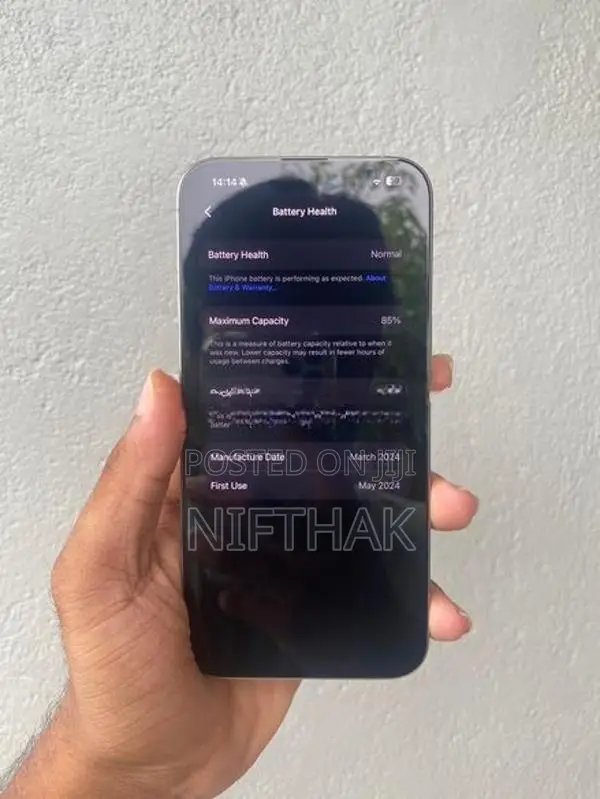 Apple iPhone 15 Pro Max 256GB (Used)