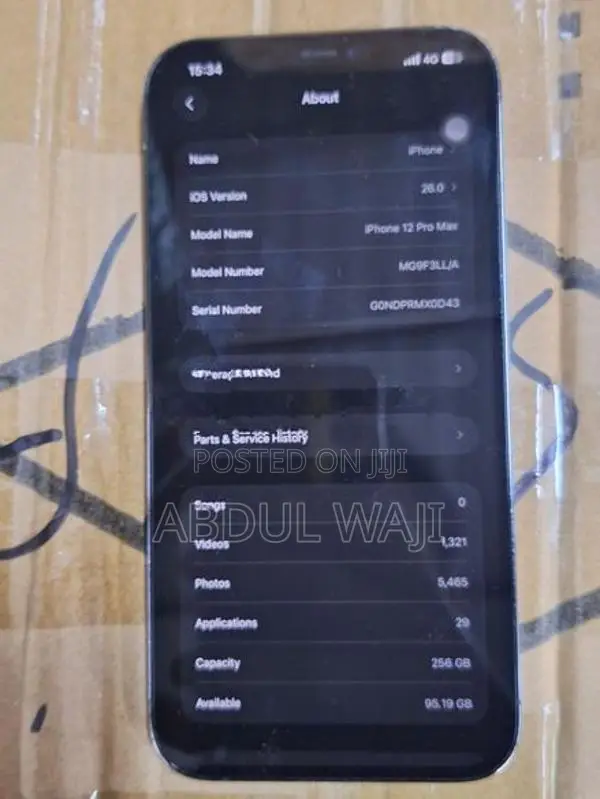 Apple iPhone 12 Pro Max (Used)