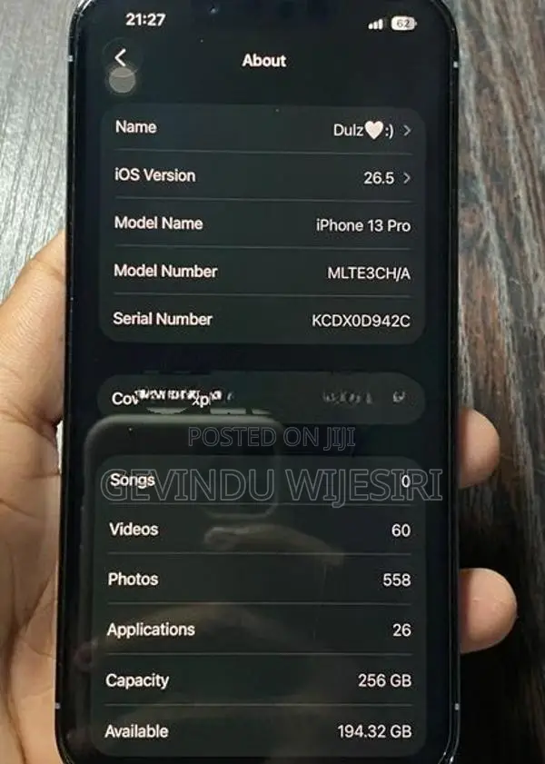 Apple iPhone 13 Pro (Used)
