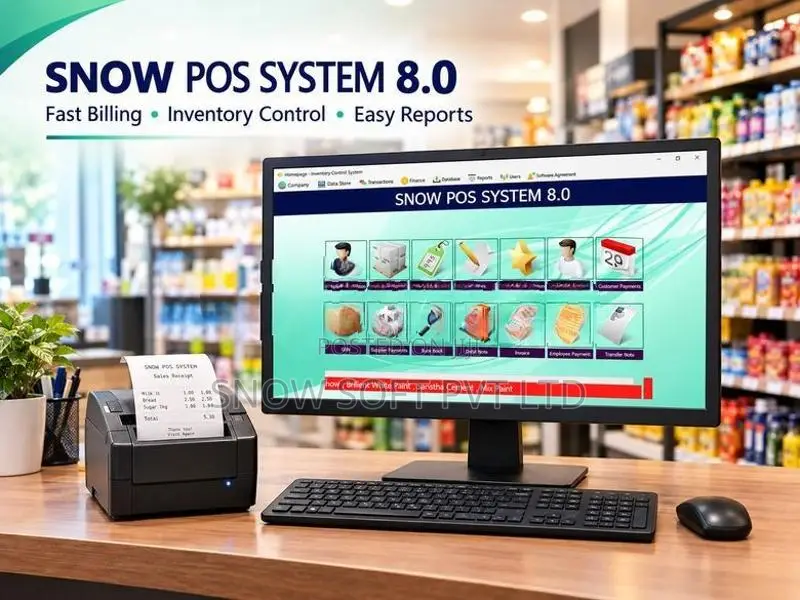 Complete POS Billing Software with Hardware