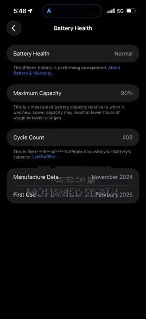Apple iPhone 16 Pro Max (Used)