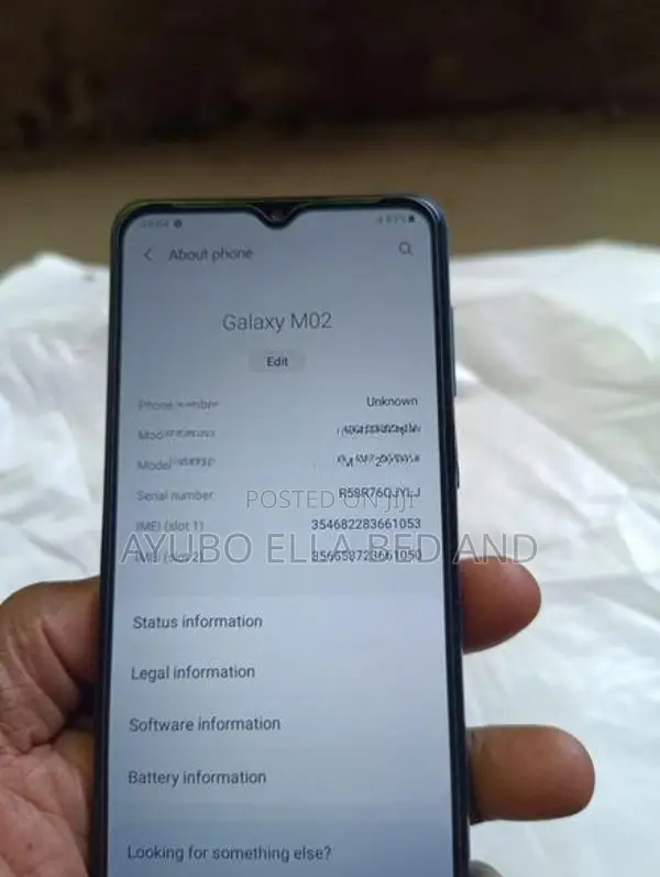 Samsung Galaxy M02 (Used)