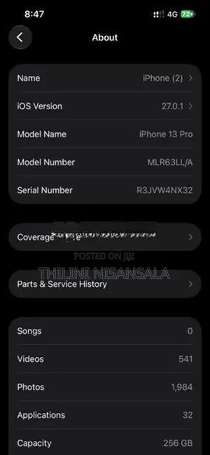 Apple iPhone 13 Pro (Used)