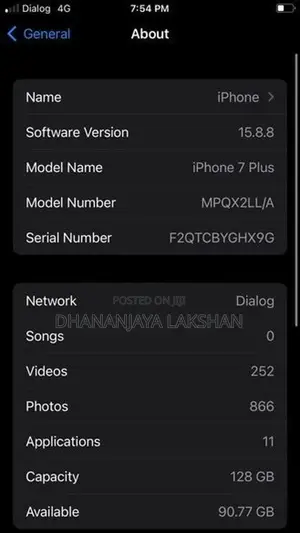 Apple iPhone 7 Plus (Used)