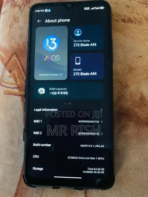 ZTE Blade A55 (Used)