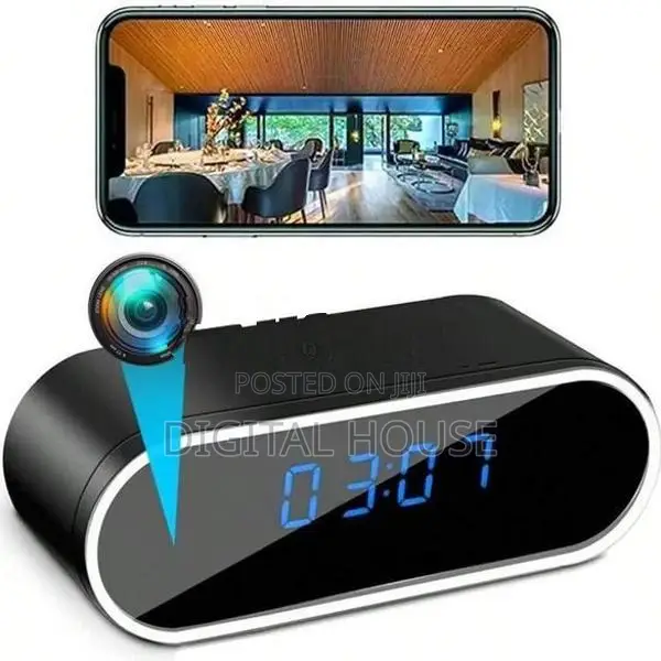 video Camera Wifi spy Clock Night Vision Mini 12 Mp Full HD 1080P new