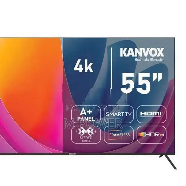 Kanvox 55" Google 4K Smart LED TV - SSKU8800