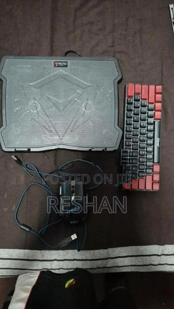 Gaming Keyboard With Cooling Fan