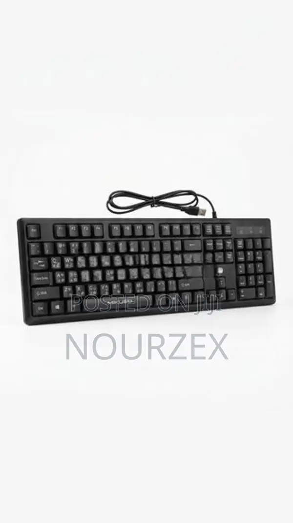 Mikuso 039U Three-Language Keyboard