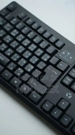Mikuso 039U Three-Language Keyboard