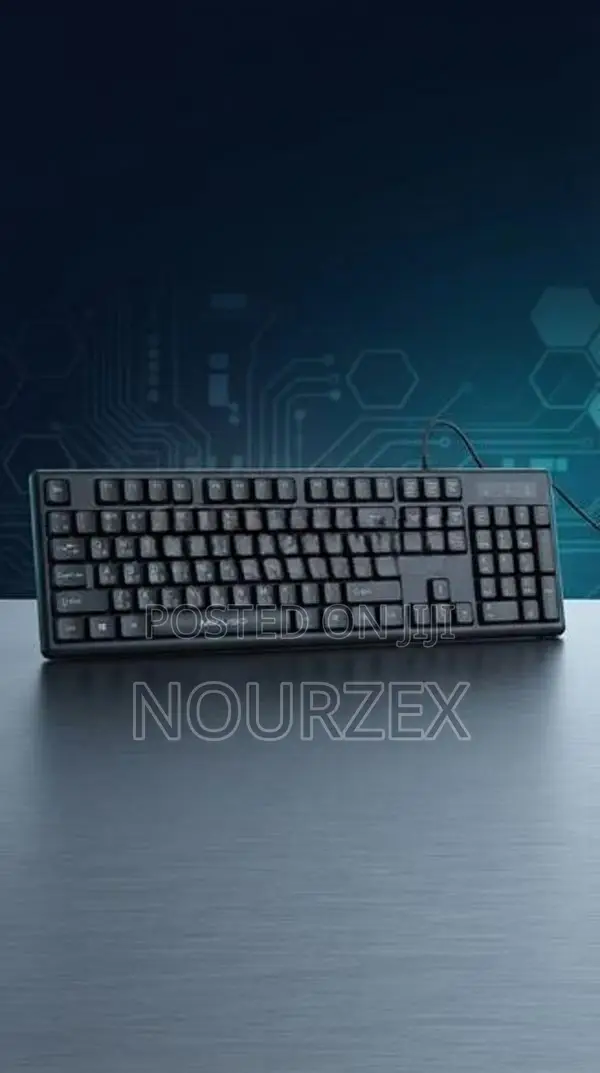 Mikuso 039U Three-Language Keyboard