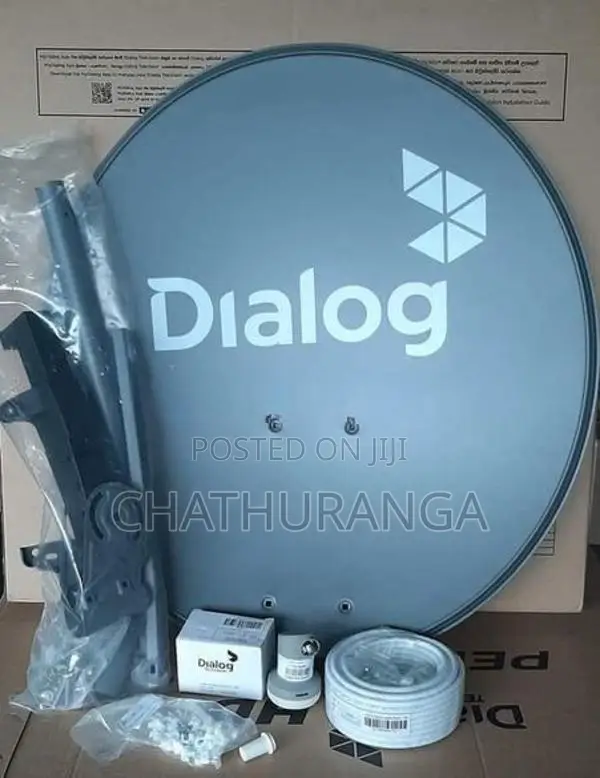 Used Dialog Dish with Decoder
