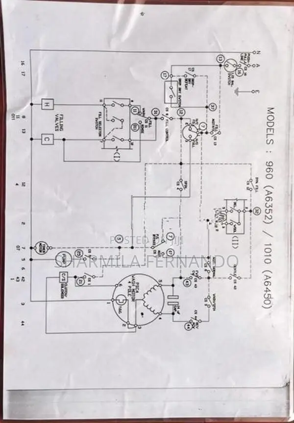 Hoover Washing Machine Parts