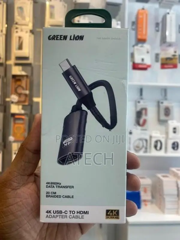 Green Lion 4K USB-C To HDMI Adapter Cable