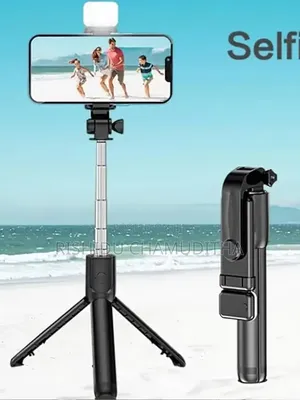 Selfie Stick With Fill Light & Remote