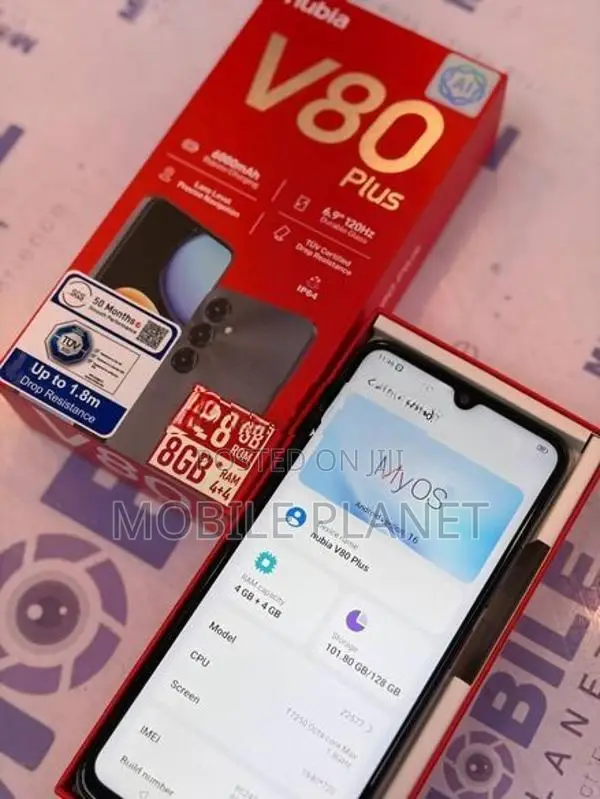 ZTE nubia V80 PLUS 4GB 128GB (Used)