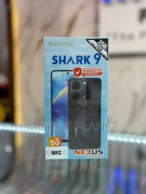 Black view Shark 9 5G 8GB 256GB (Brand New)