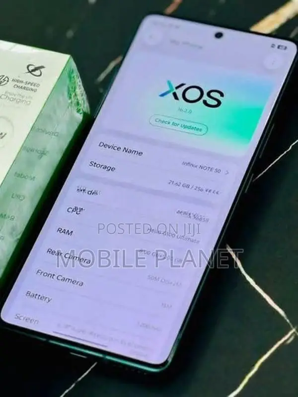 Infinix Note 50 8GB 256GB (Used)