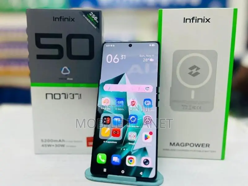 Infinix Note 50 8GB 256GB (Used)