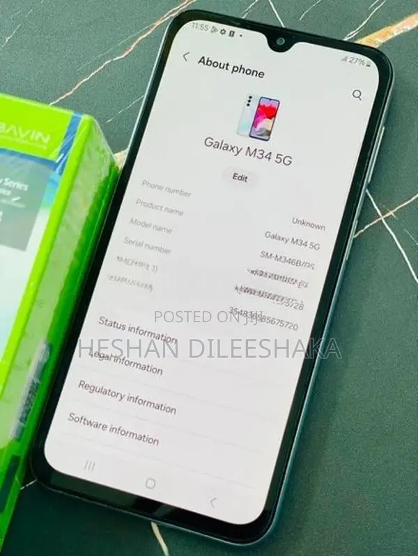 Samsung Galaxy M34 5G 8GB 128GB (Used)