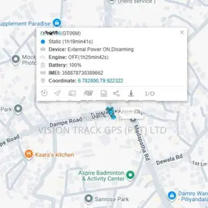 Vehicle GPS Tracker Engine Cut-Off