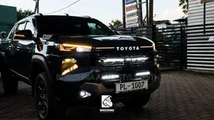 Toyota Hilux Travo 2026 Grill Logo Light
