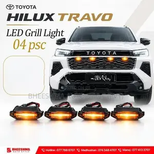 Toyota Hilux Travo 2026 Grill Amber Light