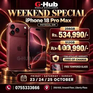 Apple iPhone 18 Pro Max 256GB (Brand New)