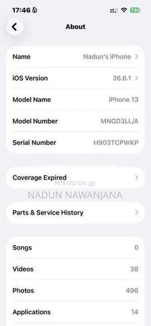 Apple iPhone 13 (Used)