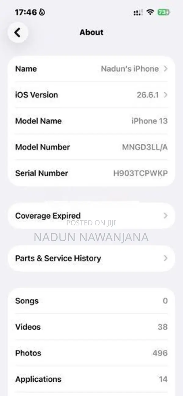 Apple iPhone 13 (Used)