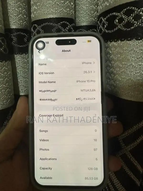 Apple iPhone 15 Pro 128GB (Used)
