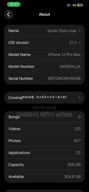 Apple iPhone 12 Pro Max (Used)