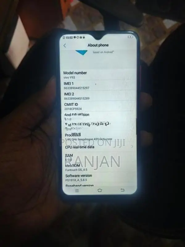 Vivo Y93 (Used)
