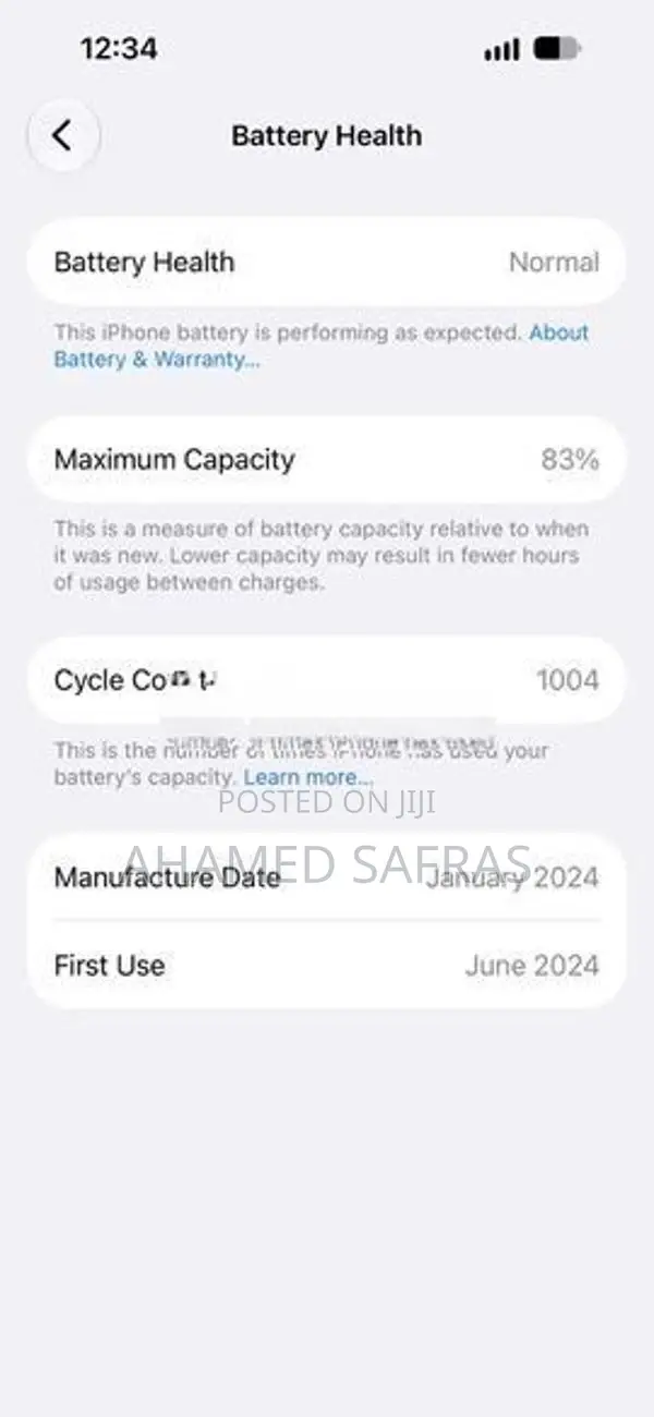 Apple iPhone 15 (Used)