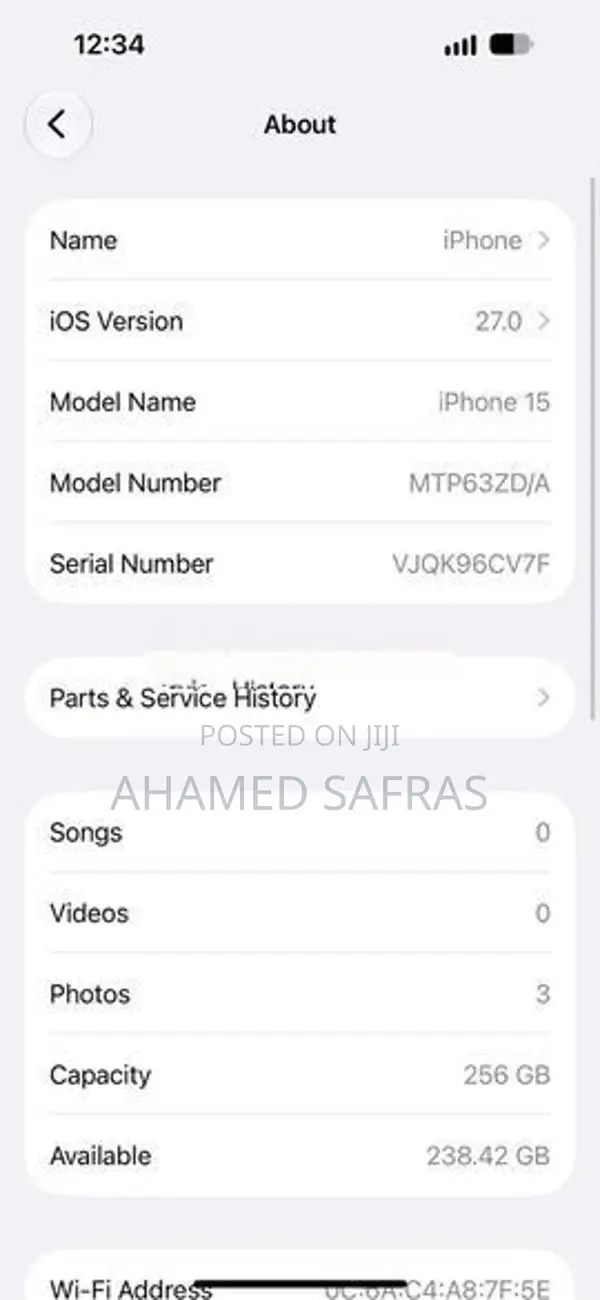 Apple iPhone 15 (Used)